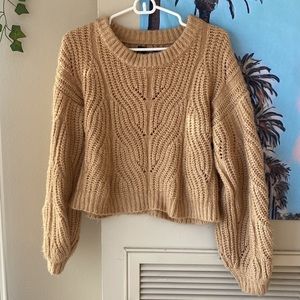 Knit sweater